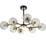 Светильник на штанге ESCADA E27*40W Black/Brass 1146/8P 6