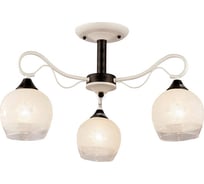 Потолочная люстра IMEX 3х60Вт Е27 MD.0764-3-S WT+BK