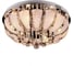 Потолочная люстра IMEX 6х60Вт E14+LEDs RBP MD.0527-6-S CH 1