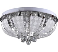 Потолочная люстра IMEX 6х60Вт E14, пульт ДУ, LED MD.1146-6-S CH