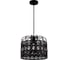 Подвесная люстра IMEX 1х60Вт E27 MD.3090-1-P BK 1