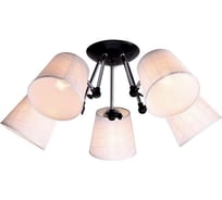 Подвесная люстра IMEX 5х60Вт E27 MD.0717-5-S BK