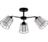 Подвесная люстра IMEX 3х60Вт E27 MD.24380-3-S BK+CH 1