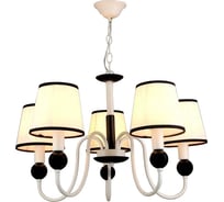 Подвесная люстра IMEX 5х60Вт Е27 MD.0752-5-P WT+BK