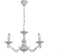 Подвесная люстра IMEX классическая 3х60Вт Е14 KL.30322-3-P WH