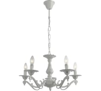 Подвесная люстра IMEX классическая 5х60Вт Е14 KL.30322-5-P WH