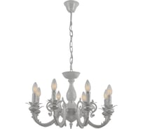 Подвесная люстра IMEX классическая 8х60Вт Е14 KL.77530-8-P WH