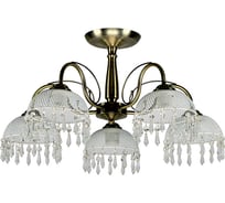 Потолочная люстра IMEX классическая 5х60Вт E27 KL.51002-5-S AB