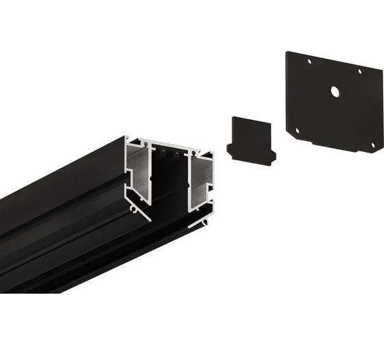 Трековая система Luminotti SPARK for SLIMLINE 220V, black, 2м L.297.2M.BK