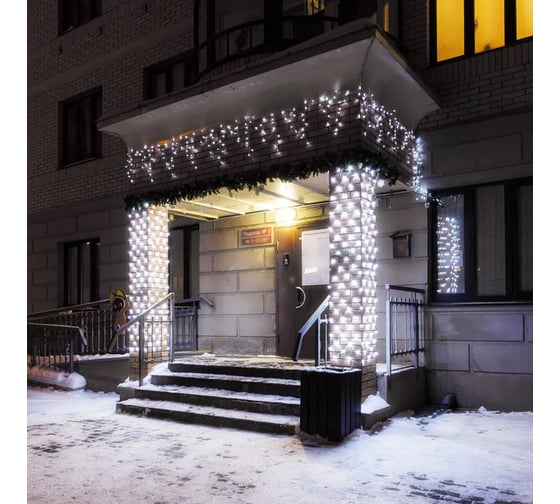 Светодиодная гирлянда Ardecoled ARD-EDGE-PRO-4000x600-BLACK-128LED-STD WHITE 1шт 026023