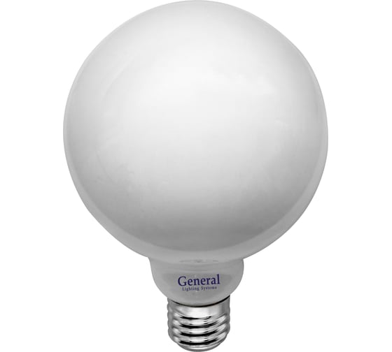 Светодиодная лампа General Lighting Systems Филамент матовый E27 8Вт 230В 840Лм 4500К Нейтральный белый свет Шар GLDEN-G125S-M-8-230-E27-4500 684800
