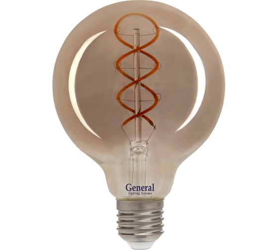 Светодиодная лампа General Lighting Systems FIL G95DSS-6W-E27-1800K 684900 1