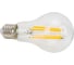 Светодиодная лампа General Lighting Systems Филамент прозрачный E27 20Вт 230В 1620Лм 2700К Теплый белый свет Груша GLDEN-A65S-20ВТ-230-E27-2700 687900 1