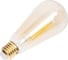 Светодиодная лампа General Lighting Systems Филамент прозрачный золотой E27 10Вт 810Лм 2700К Теплый белый Труба GLDEN-ST64S-10-230-E27-2700 655302 4