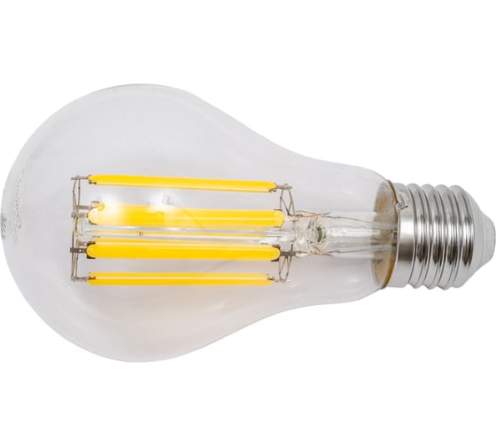 Светодиодная лампа General Lighting Systems Филамент прозрачный E27 25Вт 2450Лм 4500К Нейтральный белый свет Груша GLDEN-A65S-25ВТ-230-E27-4500 660323