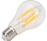 Светодиодная лампа General Lighting Systems Филамент прозрачный E27 25Вт 230В 2400Лм 2700К Теплый белый свет Груша GLDEN-A65S-25ВТ-230-E27-2700 660322 2