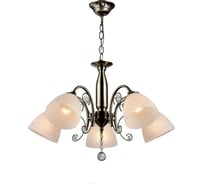 Подвесная люстра IMEX 5х60Вт E27 MD.0654-5-P AB