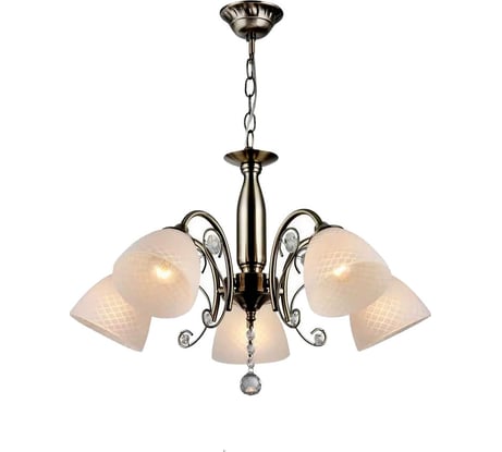 Подвесная люстра IMEX 5х60Вт E27 MD.0654-5-P AB