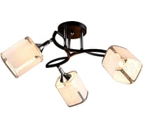 Потолочная люстра IMEX 3х60Вт Е27 MD.3499-3-S BK+CH
