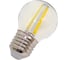 Светодиодная лампа General Lighting Systems Филамент прозрачный E27 8Вт 230В 660Лм 6500К Холодный белый свет Шар GLDEN-G45S-8-230-E27-6500 649982 3