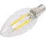 Светодиодная лампа General Lighting Systems Филамент прозрачный E14 7Вт 230В 510Лм 4500К Нейтральный белый свет Свеча GLDEN-CS-7-230-E14-4500 646600 5