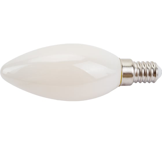 Светодиодная лампа General Lighting Systems Филамент матовый E14 7Вт 230В 430Лм 2700К Теплый белый свет Свеча GLDEN-CS-M-7-230-E14-2700 649947