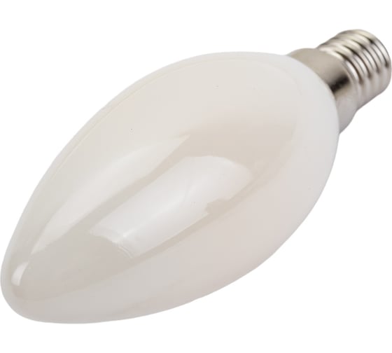 Светодиодная лампа General Lighting Systems Филамент матовый E14 7Вт 230В 430Лм 2700К Теплый белый свет Свеча GLDEN-CS-M-7-230-E14-2700 649947