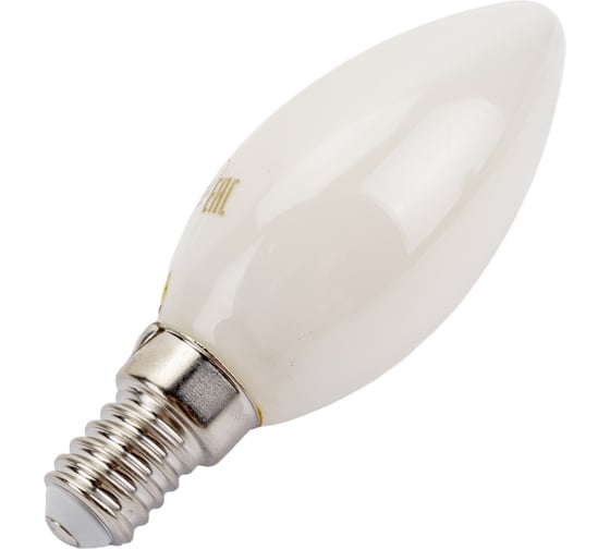Светодиодная лампа General Lighting Systems Филамент матовый E14 7Вт 230В 430Лм 2700К Теплый белый свет Свеча GLDEN-CS-M-7-230-E14-2700 649947