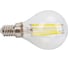 Светодиодная лампа General Lighting Systems Филамент прозрачный E14 8Вт 230В 660Лм 6500К Холодный белый свет Шар GLDEN-G45S-8-230-E14-6500 649979 1