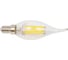 Светодиодная лампа General Lighting Systems Филамент прозрачный E14 8Вт 630Лм 4500К Нейтральный белый Свеча на ветру GLDEN-CWS-8-230-E14-4500 649987 5