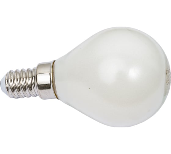Светодиодная лампа General Lighting Systems Филамент матовый E14 8Вт 230В 560Лм 4500К Нейтральный белый свет Шар GLDEN-G45S-M-8-230-E14-4500 649999