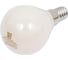 Светодиодная лампа General Lighting Systems Филамент матовый E14 8Вт 230В 530Лм 2700К Теплый белый свет Шар GLDEN-G45S-M-8-230-E14-2700 649998 1