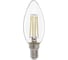Светодиодная лампа General Lighting Systems Филамент прозрачный E14 7Вт 230В 490Лм 2700К Теплый белый свет Свеча GLDEN-CS-7-230-E14-2700 646500 1