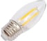 Светодиодная лампа General Lighting Systems Филамент прозрачный E27 8Вт 230В 610Лм 2700К Теплый белый свет Свеча GLDEN-CS-8-230-E27-2700 649974 1