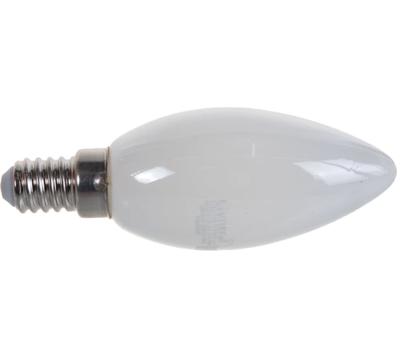 Светодиодная лампа General Lighting Systems Филамент матовый E14 8Вт 230В 580Лм 6500К Холодный белый свет Свеча GLDEN-CS-M-8-230-E14-6500 649994