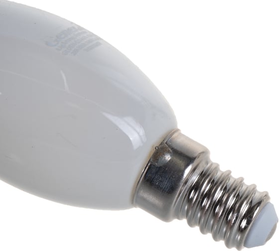 Светодиодная лампа General Lighting Systems Филамент матовый E14 8Вт 230В 580Лм 6500К Холодный белый свет Свеча GLDEN-CS-M-8-230-E14-6500 649994