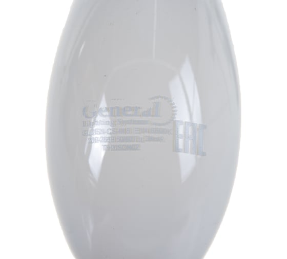 Светодиодная лампа General Lighting Systems Филамент матовый E14 8Вт 230В 580Лм 6500К Холодный белый свет Свеча GLDEN-CS-M-8-230-E14-6500 649994