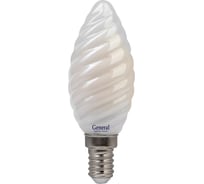 Светодиодная лампа General Lighting Systems FIL Свеча витая CТS-M-7W-E14-2700K 654800