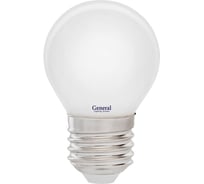 Светодиодная лампа General Lighting Systems FIL Шарик G45S-M-7W-E27 649969