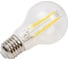 Светодиодная лампа General Lighting Systems Филамент прозрачный E27 17Вт 1510Лм 4500К Нейтральный белый свет Груша GLDEN-A60S-17-230-E27-4500 660320 3