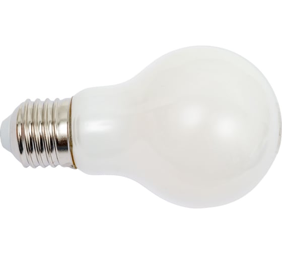 Светодиодная лампа General Lighting Systems Филамент матовый E27 13Вт 230В 1025Лм 2700К Теплый белый свет Груша GLDEN-A60S-M-13-230-E27-2700 649938 1