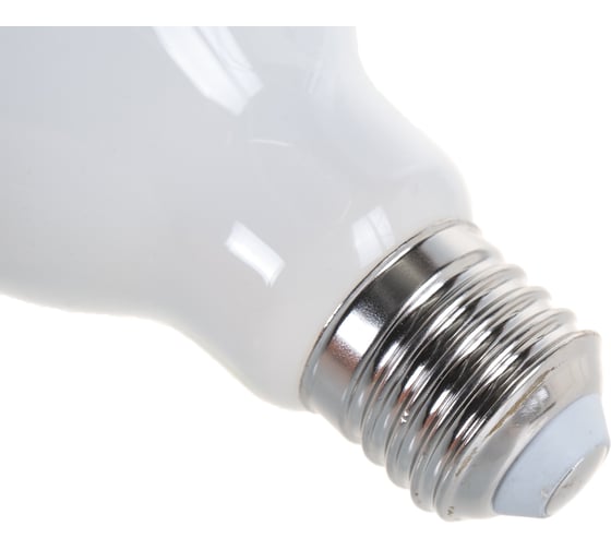 Светодиодная лампа General Lighting Systems Филамент матовый E27 10Вт 230В 860Лм 6500К Холодный белый свет Груша GLDEN-A60S-M-10-230-E27-6500 649937
