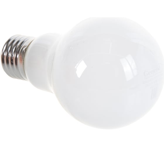 Светодиодная лампа General Lighting Systems Филамент матовый E27 10Вт 230В 860Лм 6500К Холодный белый свет Груша GLDEN-A60S-M-10-230-E27-6500 649937