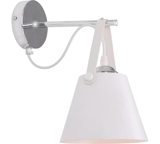 Бра IMEX 1х60Вт E27 MD.1190-1-W CH+WH 1