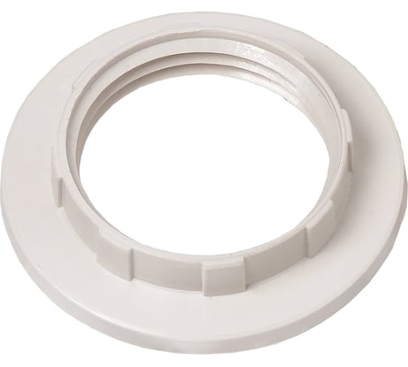 Кольцо крепежное к патрону ООО "ОПТИКОМ ЭЛЕКТРИК" Е27, цвет белый 2125.0227