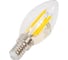 Лампа IN HOME сд LED-СВЕЧА-deco 12Вт 230В Е14 3000К 1350Лм прозрачная 4690612053660 3