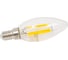 Лампа IN HOME сд LED-СВЕЧА-deco 12Вт 230В Е14 3000К 1350Лм прозрачная 4690612053660 4