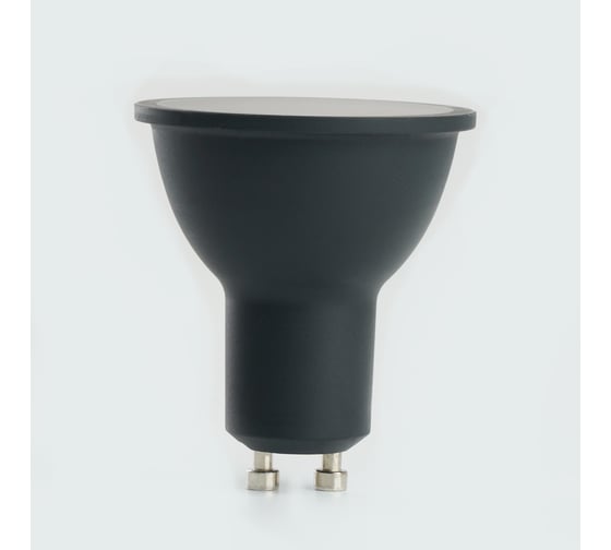 Лампа светодиодная FERON PRO LB-1608 GU10 8W 175-265V 2700K в черном корпусе, 48958