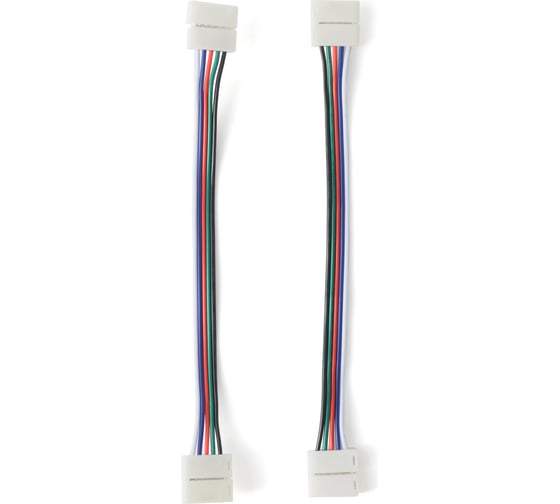Комплект коннекторов Apeyron для RGBW светодиодной ленты 12, c AWG22+GRBW кабелем 09-74
