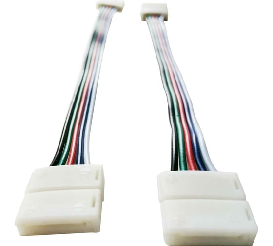 Комплект коннекторов Apeyron для RGBW светодиодной ленты 12, c AWG22+GRBW кабелем 09-74